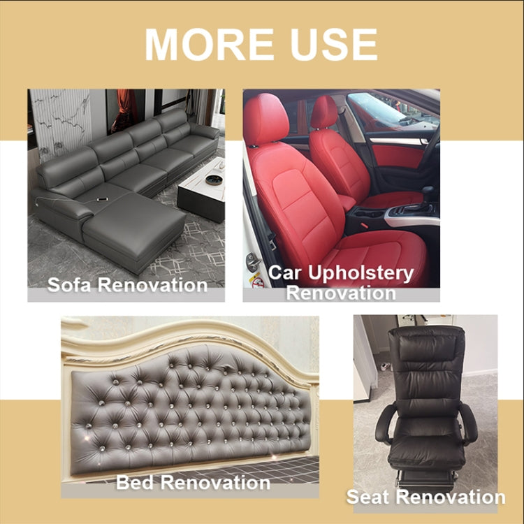 30 x 137cm Self Adhesive Leather for Sofa Repair Patch Car Seat PVC Leather Sticker(Dark Brown) - Seat Accessories by PMC TechLife | Online Shopping South Africa | PMC TechLife | Buy Now Pay Later Mobicred