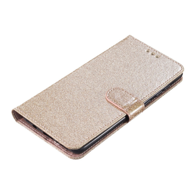 For Honor 90 Lite Glitter Powder Flip Leather Phone Case(Gold) - Honor Cases by PMC TechLife | Online Shopping South Africa | PMC TechLife | Buy Now Pay Later Mobicred