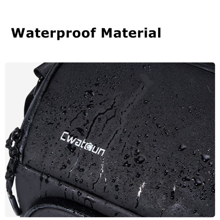 Cwatcun D101 Crossbody Camera Bag Photography Lens Shoulder Bag, Size:29 x 24 x 17cm(Black) - free shipping - PMC TechLife - Order now!