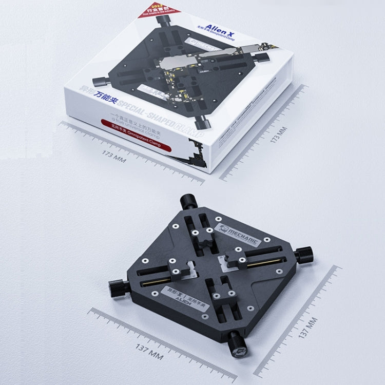 Mechanic Alien Special-Shaped-X 360 Rotation Universal Motherboard Fixture - Repair Fixture by MECHANIC | Online Shopping South Africa | PMC TechLife | Buy Now Pay Later Mobicred