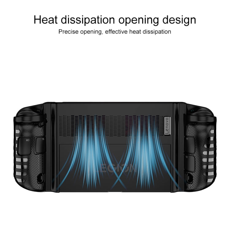 For Lenovo Legion Go TPU Game Console Protective Case(Black) - Accessories by PMC TechLife | Online Shopping South Africa | PMC TechLife
