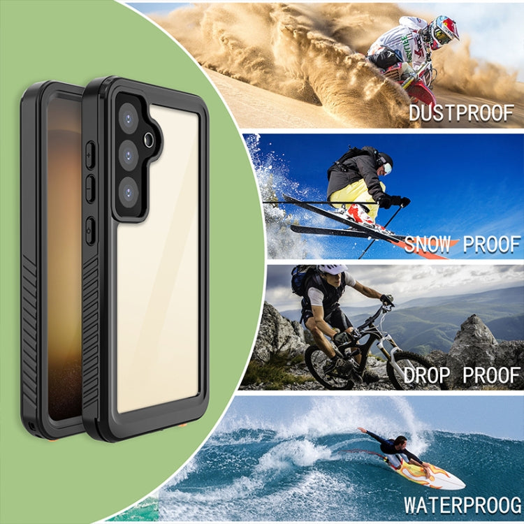 For Samsung Galaxy S24+ 5G RedPepper IP68 Waterproof Phone Case(Black) - free shipping - PMC TechLife - Order now!