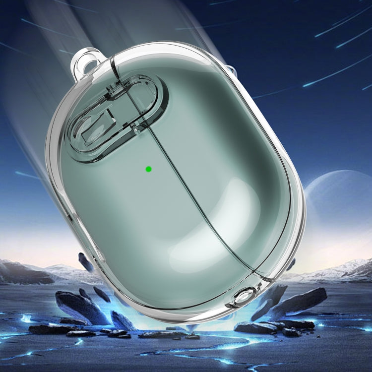 For Huawei FreeBuds Pro 3 Wireless Earphone TPU+PC Protective Case with Metal Buckle(Transparent Pink) - Huawei Earphone Case by PMC TechLife | Online Shopping South Africa | PMC TechLife | Buy Now Pay Later Mobicred