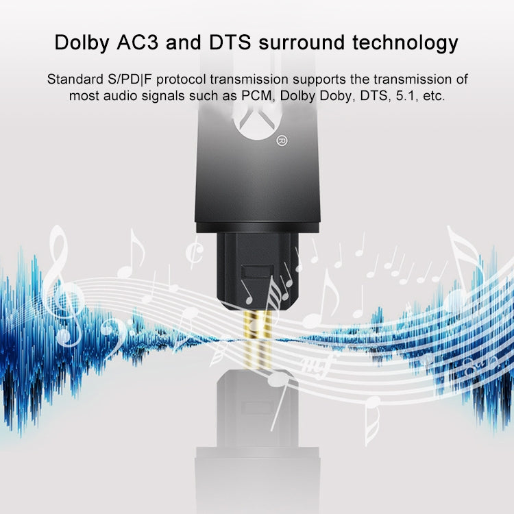 EMK 90 Degree Swivel Adjustable Right Angled 360 Degrees Rotatable Plug Nylon Woven Mesh Optical Audio Cable, Cable Length:3m(Orange) - free shipping - PMC Jewellery - Order now!