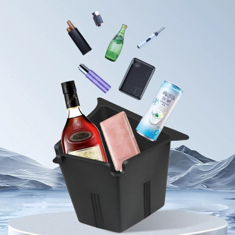 For Tesla Model Y 2021-2023 2pcs / Set Car Trunk Side Storage Box, Flagship Model, Style:with Cover - free shipping - PMC TechLife - Order now!