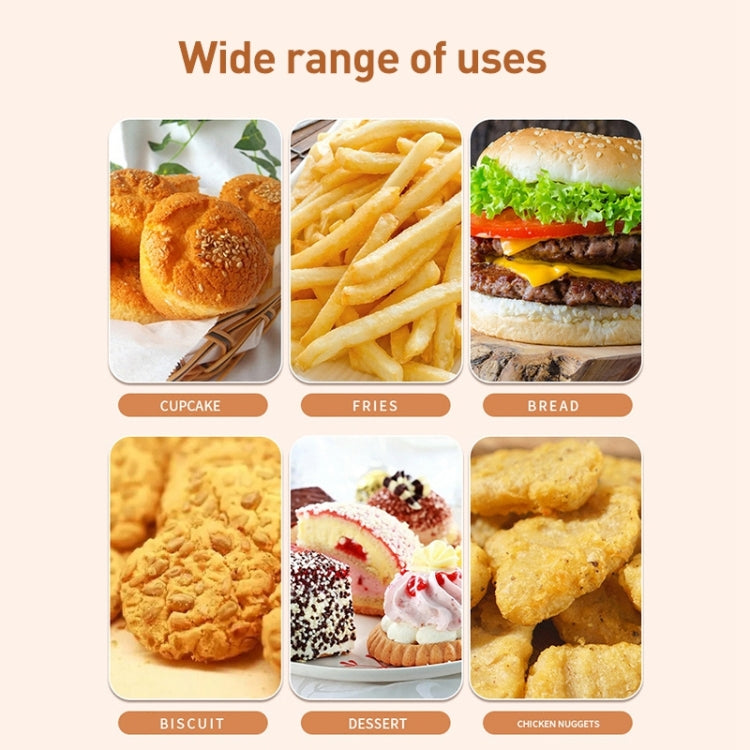 100sheets / Pack Square Baking Greaseproof Paper Burger Sandwich Liner Paper, size: 22x22cm(Coffee) - free shipping - PMc TechLife - Order now!