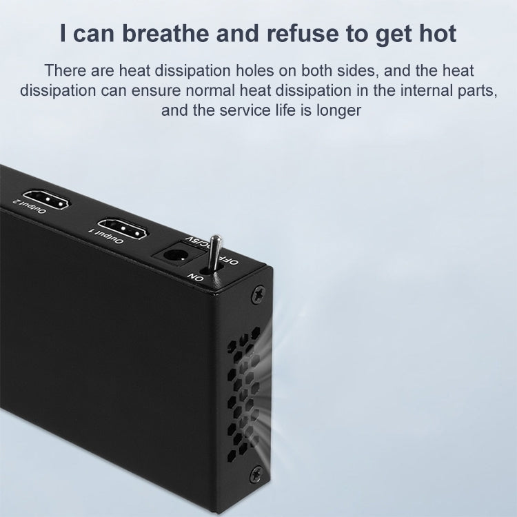 Measy SPH108 1 to 8 4K HDMI 1080P Simultaneous Display Splitter(EU Plug) - free shipping - PMC Jewellery - Order now!