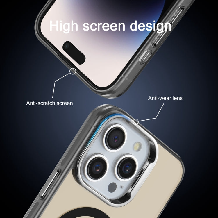 For iPhone 13 Pro Electroplated IMD Magsafe PC Hybrid TPU Phone Case(Black) - iPhone 13 Pro Cases by PMC TechLife | Online Shopping South Africa | PMC TechLife