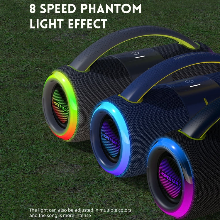 HOPESTAR H68 50W Outdoor Portable Waterproof Dazzling Bluetooth Speaker(Beige) - free shipping - PMC Jewellery - Order now!