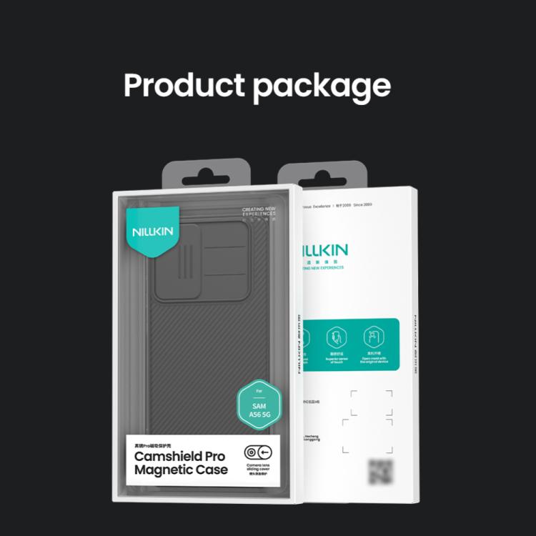 For Samsung Galaxy A56 5G NILLKIN CamShield Pro Magnetic PC Phone Case(Black) - free shipping - PMc TechLife - Order now!