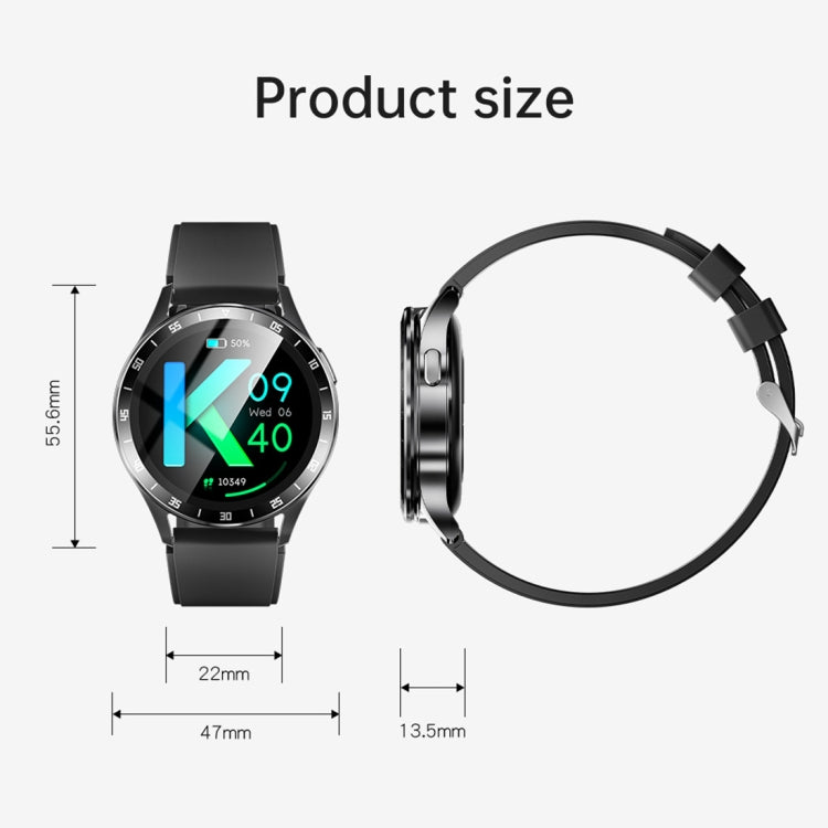 X10 Headphones Smart Watch 1.39 inch Waterproof Bracelet, Support Bluetooth Call / NFC / Heart Rate(Silver + Brown Leather) - free shipping - PMC TechLife - Order now!