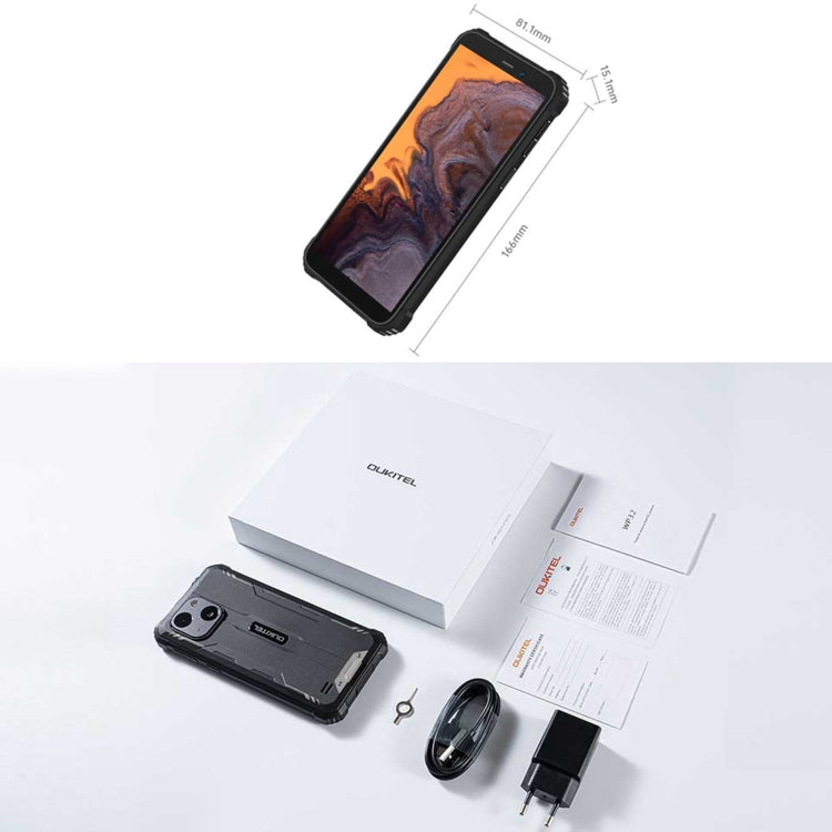 Oukitel WP32, 4GB+128GB, IP68/IP69K, 5.93 inch Android 13 Unisoc Tiger T606 Octa-core, NFC, OTG, Network: 4G(Orange) - free shipping - PMC TechLife - Order now!
