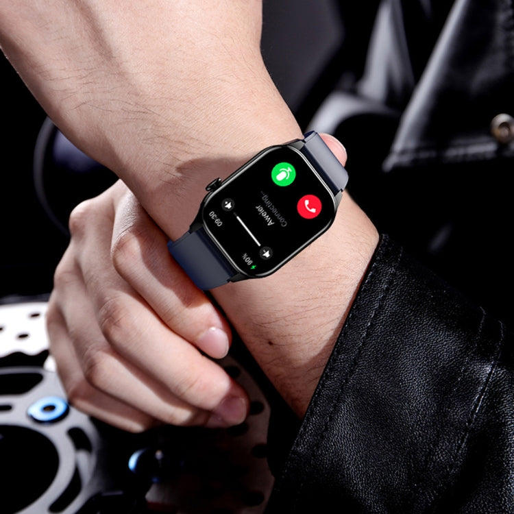 T98 2.04 inch IP68 Waterproof Bluetooth Call Smart Watch, Support Blood Oxygen Monitoring(Blue) - free shipping - PMC TechLife - Order now!