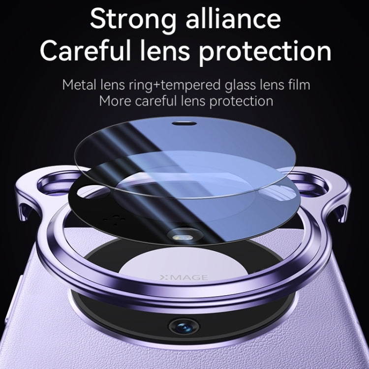 For Huawei Mate 60 Pro Frameless Metal Corner Pad Phone Case with Lens Film(Silver) - free shipping - PMC Jewellery - Order now!