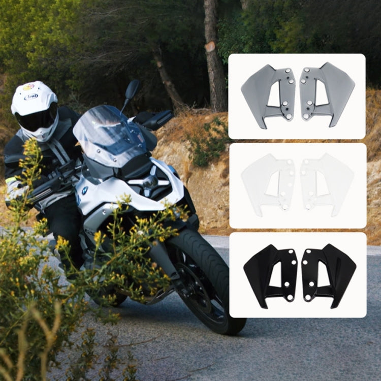 For BMW R1300GS Motorcycle Side Air Deflector Windshield(Black) - Ornamental Parts by PMC TechLife | Online Shopping South Africa | PMC TechLife | Buy Now Pay Later Mobicred