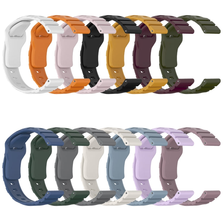 20mm Armor Silicone Watch Band(Black) - 20mm Bands by PMC TechLife | Online Shopping South Africa | PMC TechLife | Buy Now Pay Later Mobicred