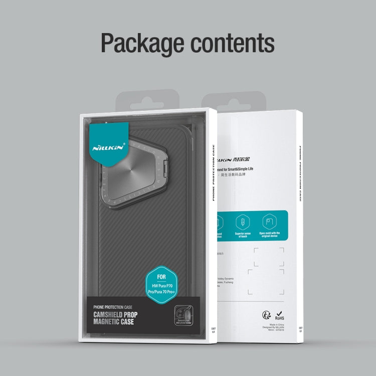 For Huawei Pura 70 Pro/70 Pro+ NILLKIN CamShield Prop MagSafe Magnetic PC Phone Case(Green) - free shipping - PMC TechLife - Order now!