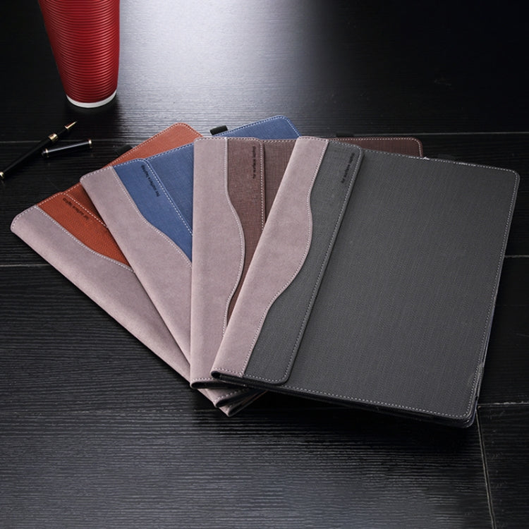 For Microsoft Surface Laptop 6 15 inch Laptop PU Leather Protective Case(Coffee Color) - Others by PMC TechLife | Online Shopping South Africa | PMC TechLife | Buy Now Pay Later Mobicred