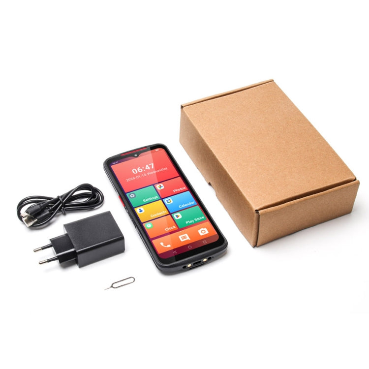 UNIWA NR6503 5G Handheld Scanner Phone, 8GB+128GB, 6.52 inch Android 13 Mediatek Kompanio 900T MT8791 Octa Core, Network: 5G(Black) - UNIWA by UNIWA | Online Shopping South Africa | PMC TechLife