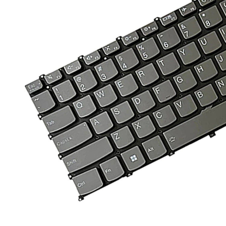 For Lenovo IdeaPad 5 / Yoga Slim 7 Pro US Version Laptop Backlight Keyboard, F10 Key with Phone Icon(Grey) - Lenovo Spare Parts by PMC TechLife | Online Shopping South Africa | PMC TechLife | Buy Now Pay Later Mobicred