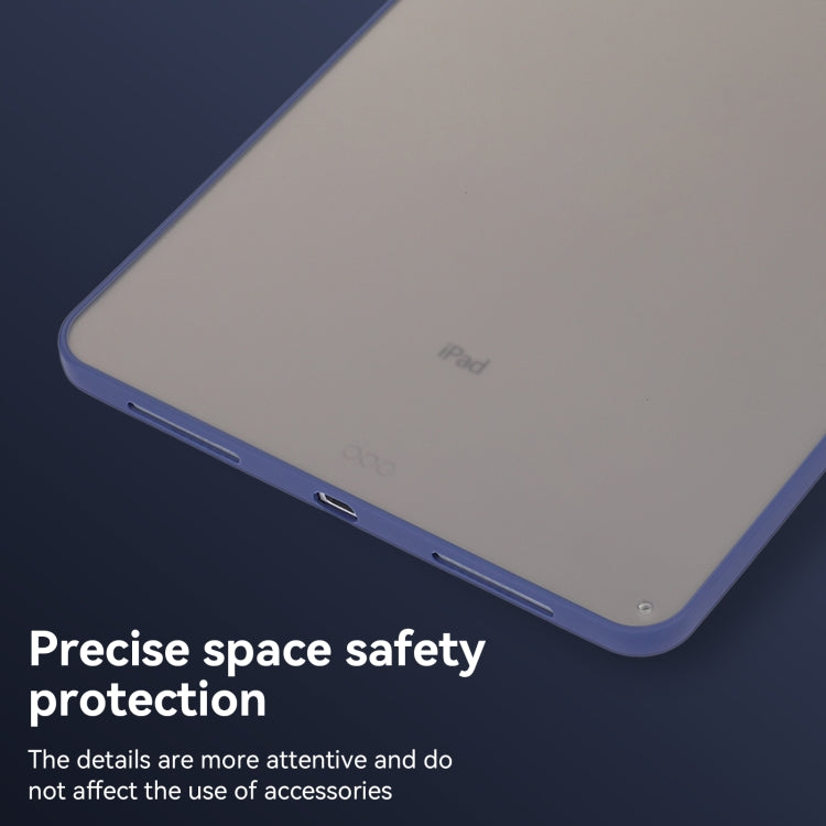 For iPad Pro 13 2024 Skin Feel 2 in 1 PC Hybrid TPU Tablet Case(Blue) - iPad Pro 13 2024 Cases by PMC TechLife | Online Shopping South Africa | PMC TechLife | Buy Now Pay Later Mobicred