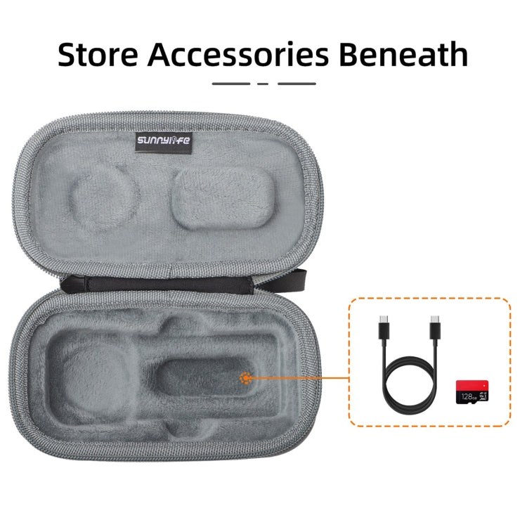 For Insta360 X4 / X5 Sunnylife Carrying Case Handbag, Model:X4-B812 Mini Camera Bag - free shipping - PMC TechLife - Order now!