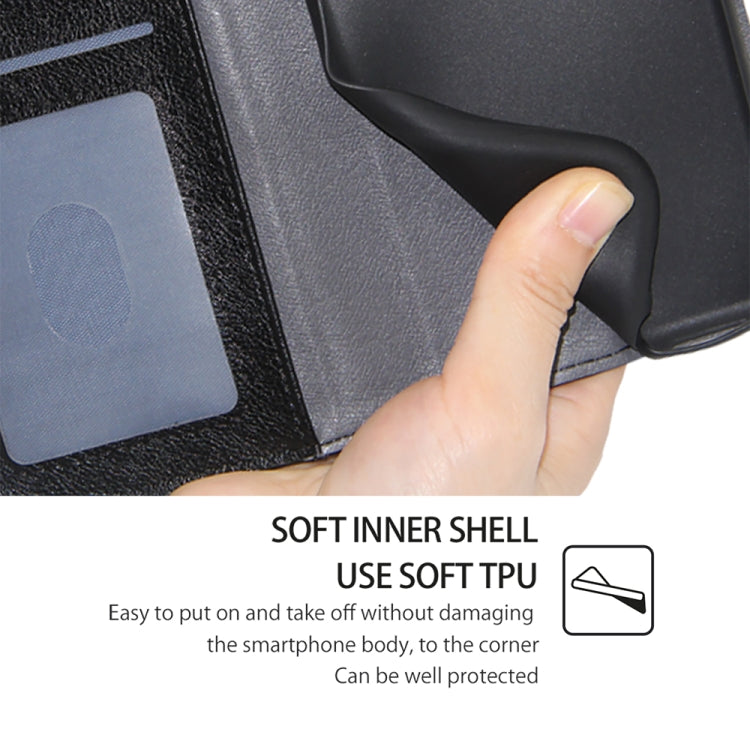 For Google Pixel 8a Zipper Bag Leather Phone Case(Black) - Google Cases by PMC TechLife | Online Shopping South Africa | PMC TechLife | Buy Now Pay Later Mobicred