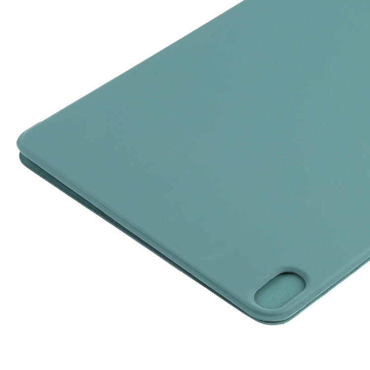 For iPad Air 11 2024 Double-sided Clip Non-buckle Magnetic PU Smart Tablet Case(Green) - iPad Air 11 2024 Cases by PMC TechLife | Online Shopping South Africa | PMC TechLife | Buy Now Pay Later Mobicred