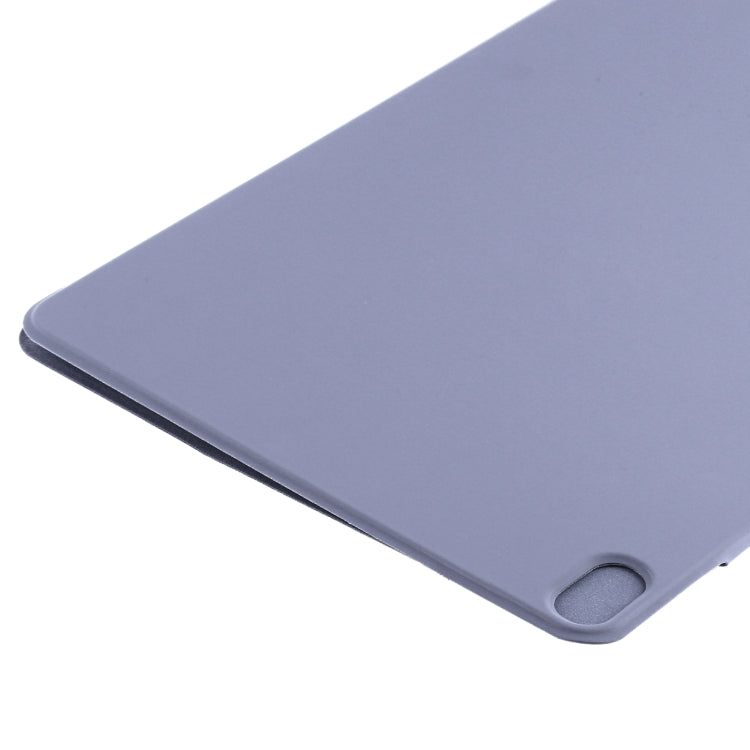 For iPad Air 13 2025 / 2024 Double-sided Clip Fixed Buckle Magnetic PU Leather Smart Tablet Case(Purple) - iPad Air 13 2025 / 2024 Cases by PMC TechLife | Online Shopping South Africa | PMC TechLife | Buy Now Pay Later Mobicred