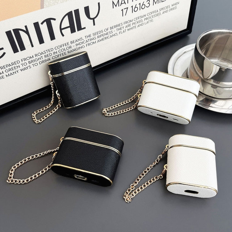 For AirPods 2 / 1 Cylindrical Ball Texture Bluetooth Earphone Protective Case(Khaki) - For AirPods 1/2 by PMC Jewellery | Online Shopping South Africa | PMC Jewellery | Buy Now Pay Later Mobicred