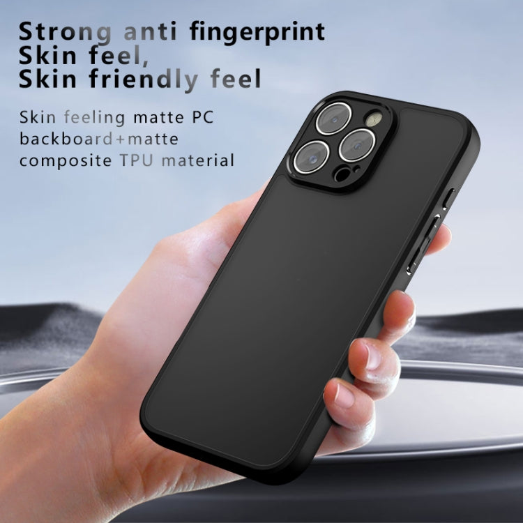 For iPhone 16 Pro Armor Precise Hole PC Hybrid TPU Phone Case(Transparent) - iPhone 16 Pro Cases by PMC TechLife | Online Shopping South Africa | PMC TechLife | Buy Now Pay Later Mobicred