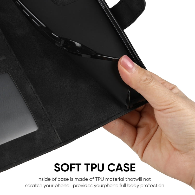 For Samsung Galaxy S24+ / S25+ 5G Skin Feel Geometric Lines Leather Phone Case(Black) - free shipping - PMC Jewellery - Order now!