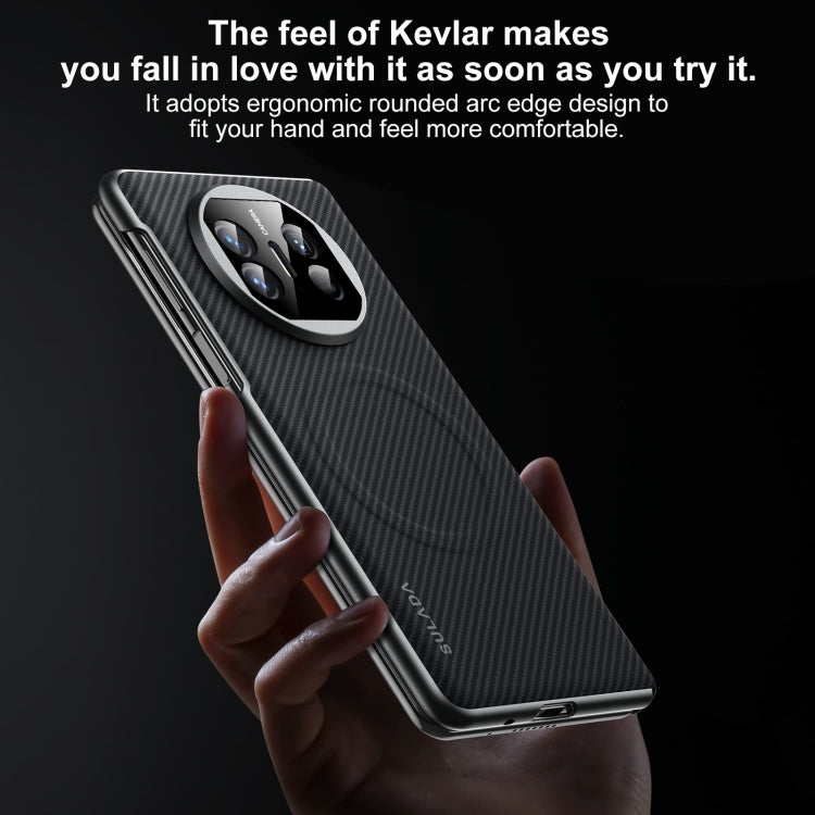 For Huawei Mate X5 SULADA 600D Kevlar Texture PC Shockproof Phone Case(Black) - free shipping - PMC TechLife - Order now!
