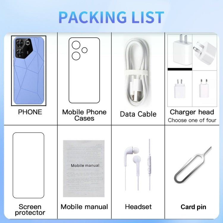 U32 / C20 Pro 5G, 3GB+64GB, 6.6 inch Screen, Face Identification, Android 10.0 MTK6737 Quad Core, Network: 4G, OTG, Dual SIM(Blue) - by PMC TechLife | Online Shopping South Africa | PMC TechLife | Buy Now Pay Later Mobicred