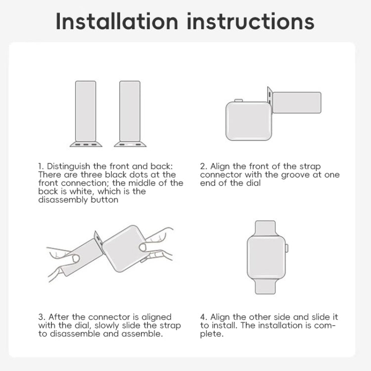 For Apple Watch Series 10 46mm Donut Hollow Silicone Watch Band(White Fog Blue) - free shipping - PMc TechLife - Order now!