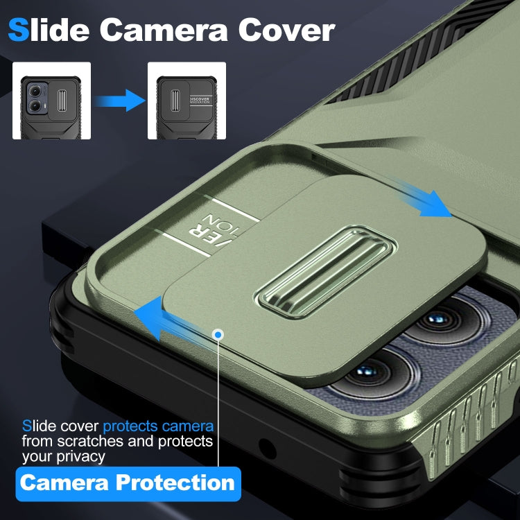 For Motorola Edge 5G 2024 Sliding Camshield Phone Case(Alpine Green) - Motorola Cases by PMC Jewellery | Online Shopping South Africa | PMC Jewellery | Buy Now Pay Later Mobicred