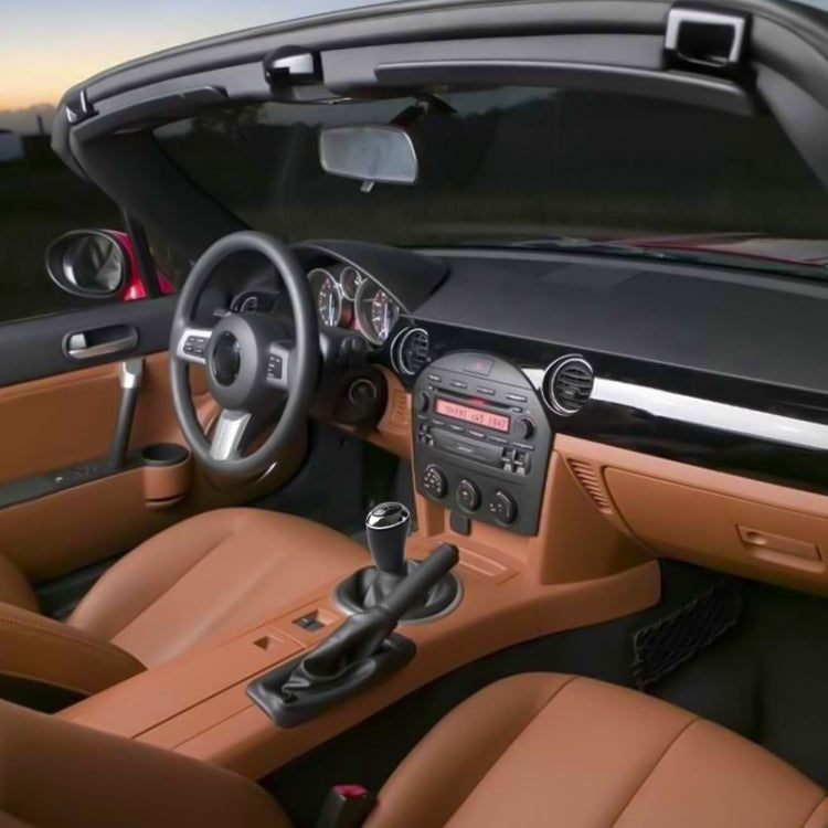 For Mazda 3 Series CX-7 / MX-5 Car Gear Lever Hand Ball Leather Gear Shift Knob, Style:6 Speed - Shift Knob by PMC Jewellery | Online Shopping South Africa | PMC Jewellery | Buy Now Pay Later Mobicred