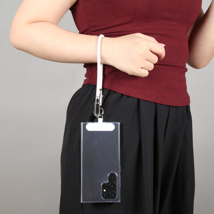 USB-C / Type-C to Type-C Data Cable Phone Anti-lost Short Lanyard, Length: 30cm(Black Silicone) - USB-C & Type-C Cable by PMc TechLife | Online Shopping South Africa | PMc TechLife | Buy Now Pay Later Mobicred