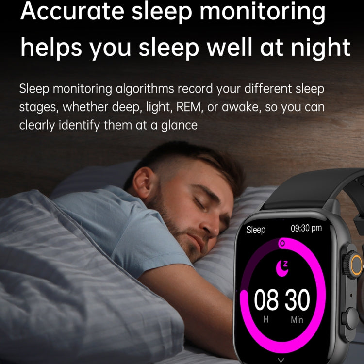 LEMFO HK95 1.952 inch BT5.0 IP68 Sport Smart Watch, Support Bluetooth Call / Sleep / Blood Oxygen / Heart Rate / Blood Pressure Health Monitor(Silver) - free shipping - PMC TechLife - Order now!