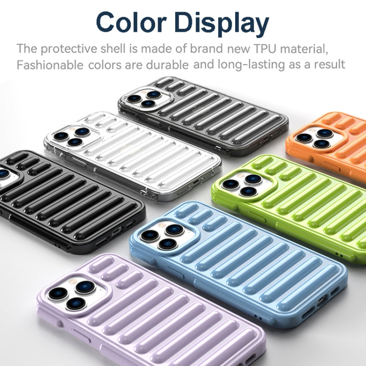 For iPhone 16e Capsule Series Candy Color TPU Phone Case(Black) - iPhone 16e Cases by PMC TechLife | Online Shopping South Africa | PMC TechLife | Buy Now Pay Later Mobicred