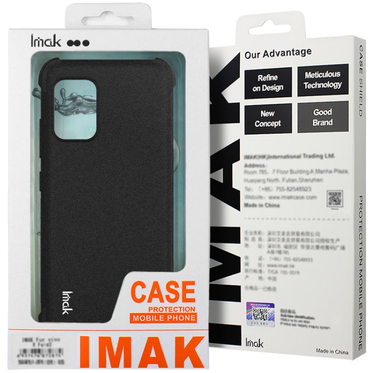 For iPhone 16 imak Shockproof Airbag TPU Phone Case(Matte Black) - free shipping - PMC TechLife - Order now!
