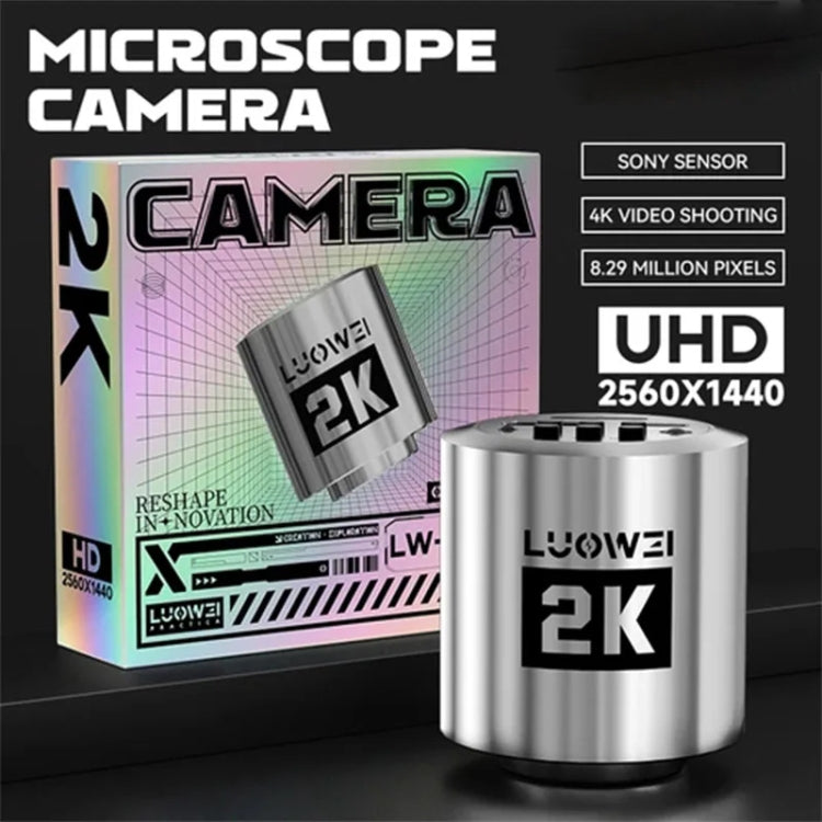 Luowei LW-GK20 UHD 1080P / 2K Microscope Camera with 5X Digital Zoom & Custom Storage - free shipping - PMC TechLife - Order now!