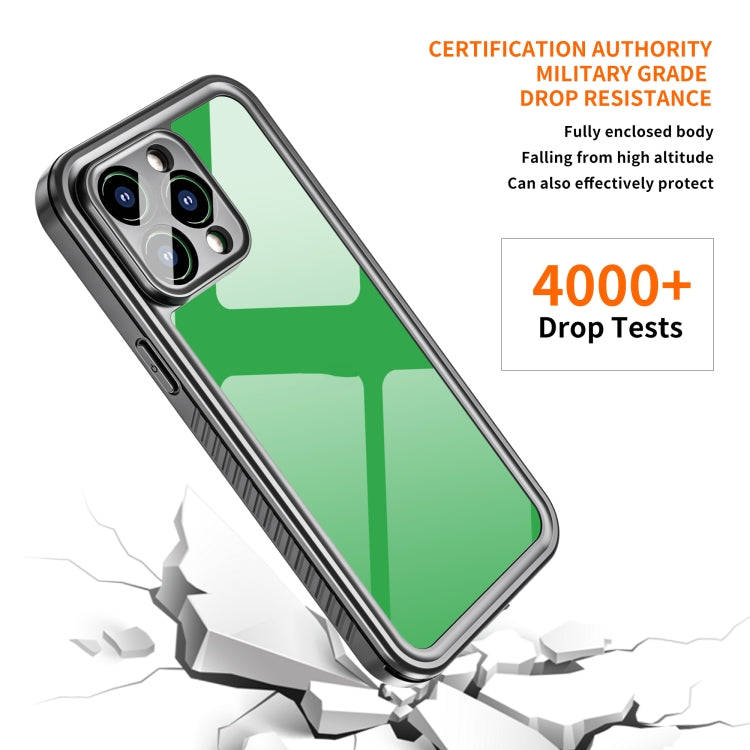 For iPhone 14 Pro Max RedPepper Shockproof IP68 Waterproof PC + TPU Protective Case(Black) - free shipping - PMc TechLife - Order now!