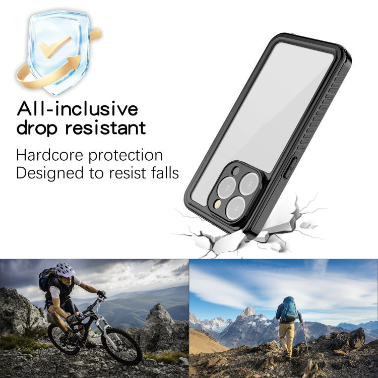 For iPhone 15 Pro RedPepper Shockproof IP68 Waterproof PC + TPU Protective Case(Black) - free shipping - PMC Jewellery - Order now!