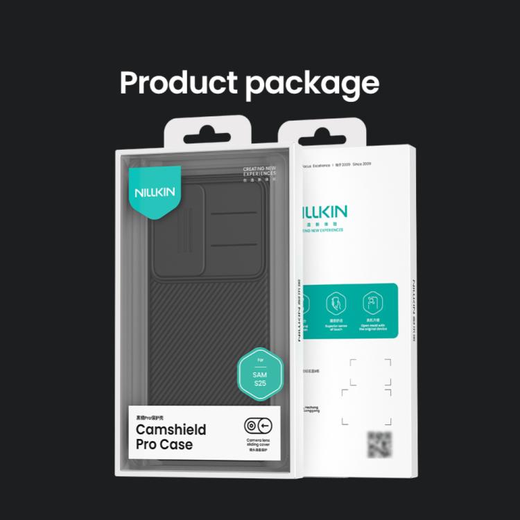 For Samsung Galaxy S25 5G NILLKIN Black Mirror Pro Series Camshield PC Phone Case(Green) - Galaxy S25 5G Cases by NILLKIN | Online Shopping South Africa | PMc TechLife | Buy Now Pay Later Mobicred