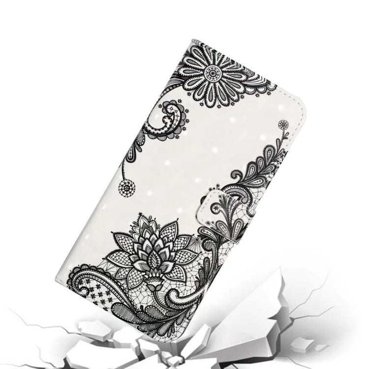 For Samsung Galaxy S25 5G Oil Embossed 3D Drawing Leather Phone Case(Lace Flower) - Galaxy S25 5G Cases by PMC TechLife | Online Shopping South Africa | PMC TechLife | Buy Now Pay Later Mobicred