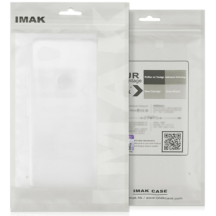 For Google Pixel 9 Pro XL IMAK UX-5 Series Transparent Shockproof TPU Protective Phone Case(Transparent Black) - Google Cases by imak | Online Shopping South Africa | PMC TechLife | Buy Now Pay Later Mobicred