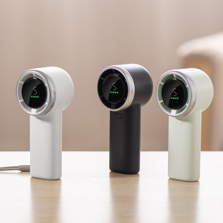 N603 HD Digital Display Handheld Turbine Fan(Black) - Electric Fans by PMC TechLife | Online Shopping South Africa | PMC TechLife | Buy Now Pay Later Mobicred