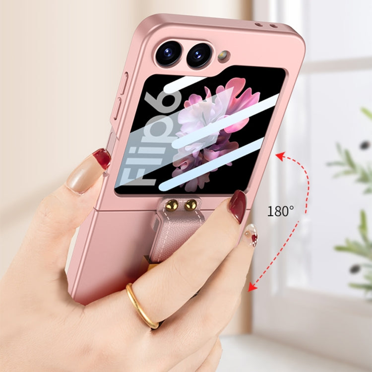 For Samsung Galaxy Z Flip6 / Flip7 FE GKK Integrated Ultra-thin Phone Case with Z Ring Holder(Green) - free shipping - PMC Jewellery - Order now!