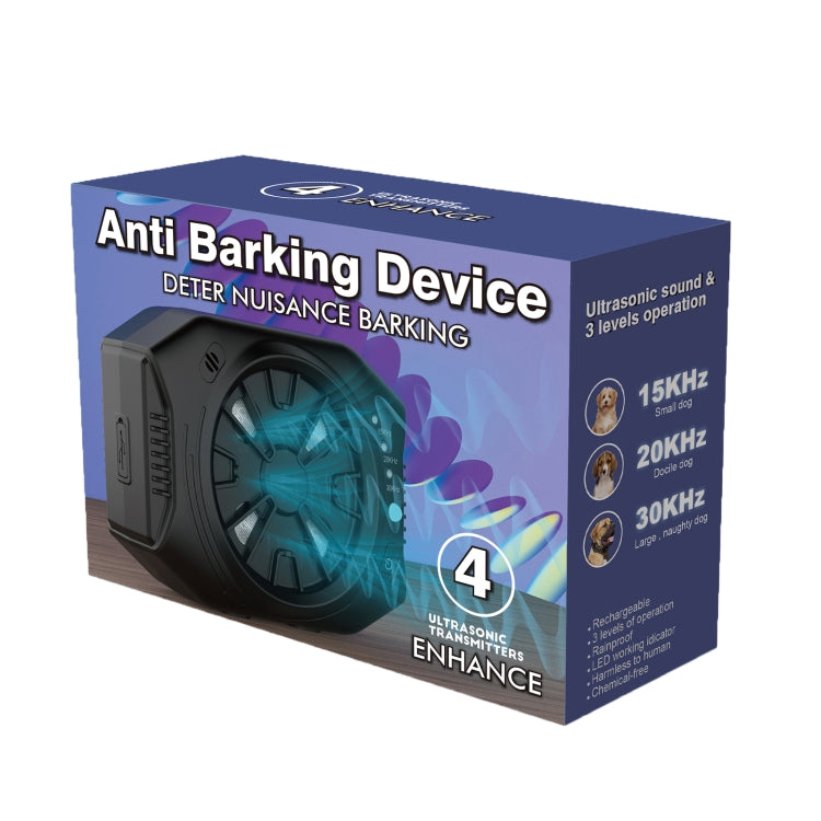 X1 Outdoor Ultrasonic Bark Stopper Dog Training Device(Black) - Training Aids by PMC TechLife | Online Shopping South Africa | PMC TechLife | Buy Now Pay Later Mobicred